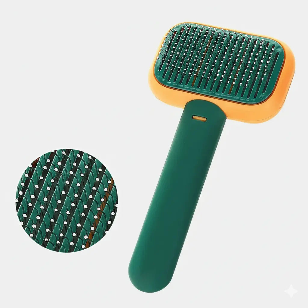 Stainless Steel Pet Grooming Brush and Massage Comb