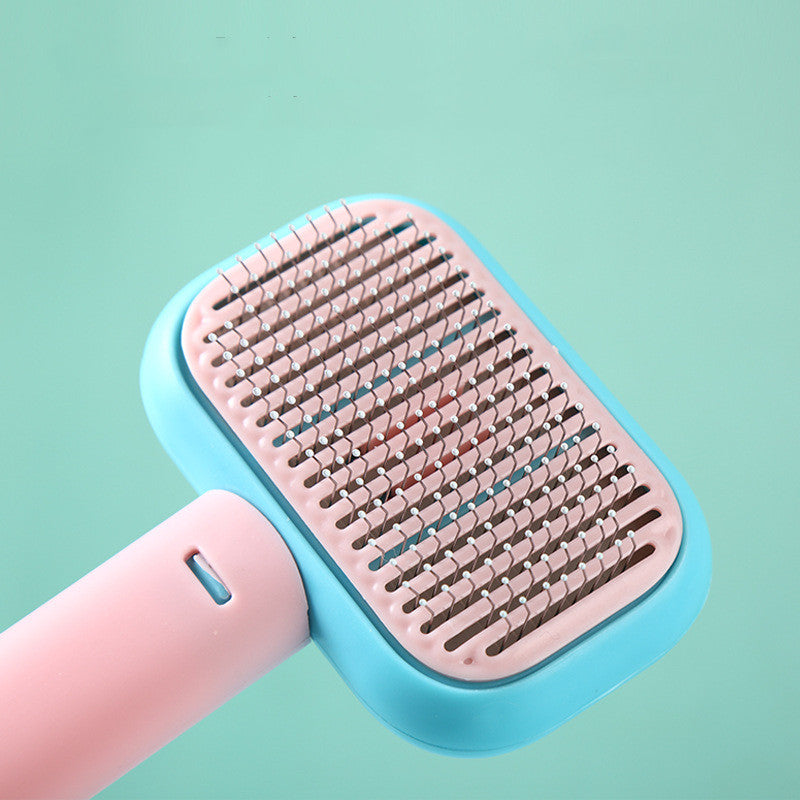 Stainless Steel Pet Grooming Brush and Massage Comb