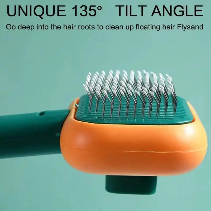 Stainless Steel Pet Grooming Brush and Massage Comb